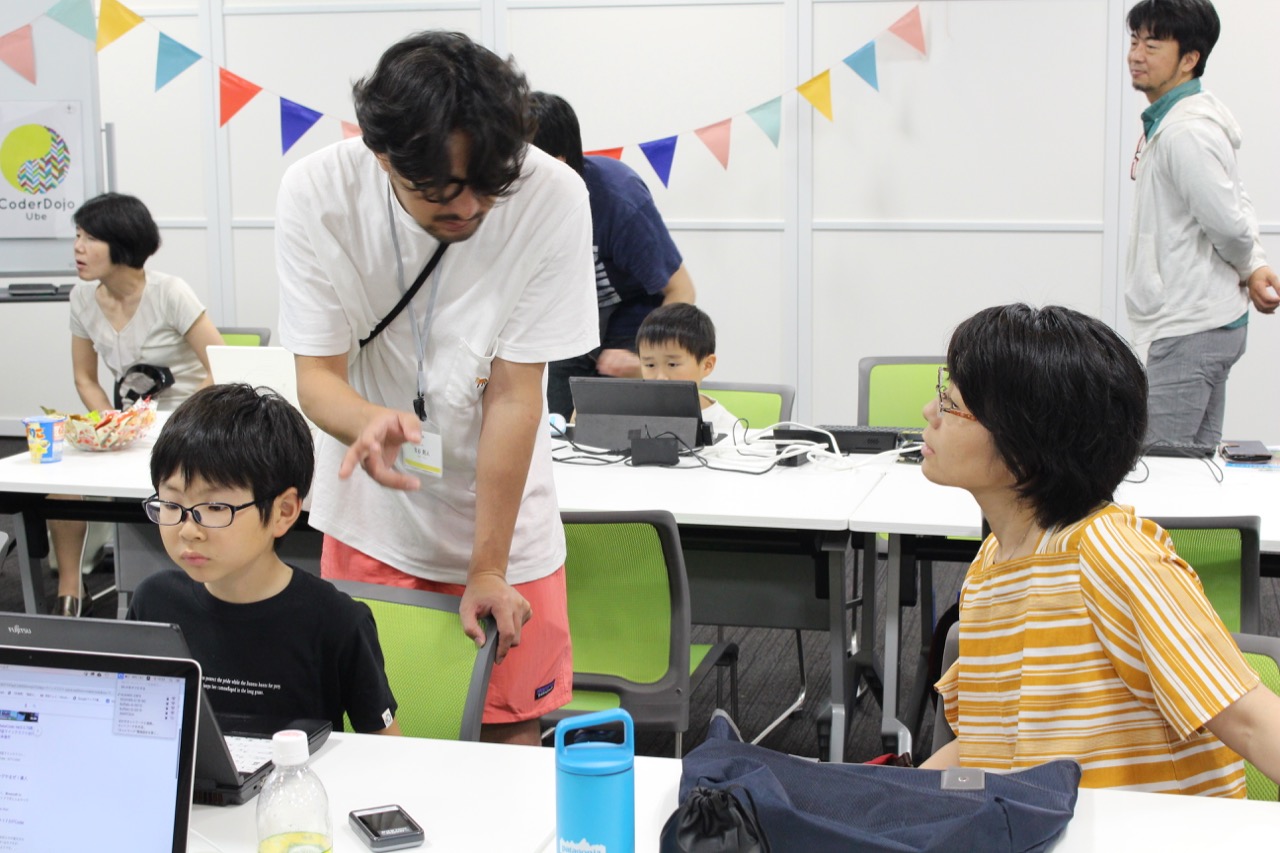 第5回CoderDojo Ube（宇部市のプログラミング道場）メンターによるヒアリング