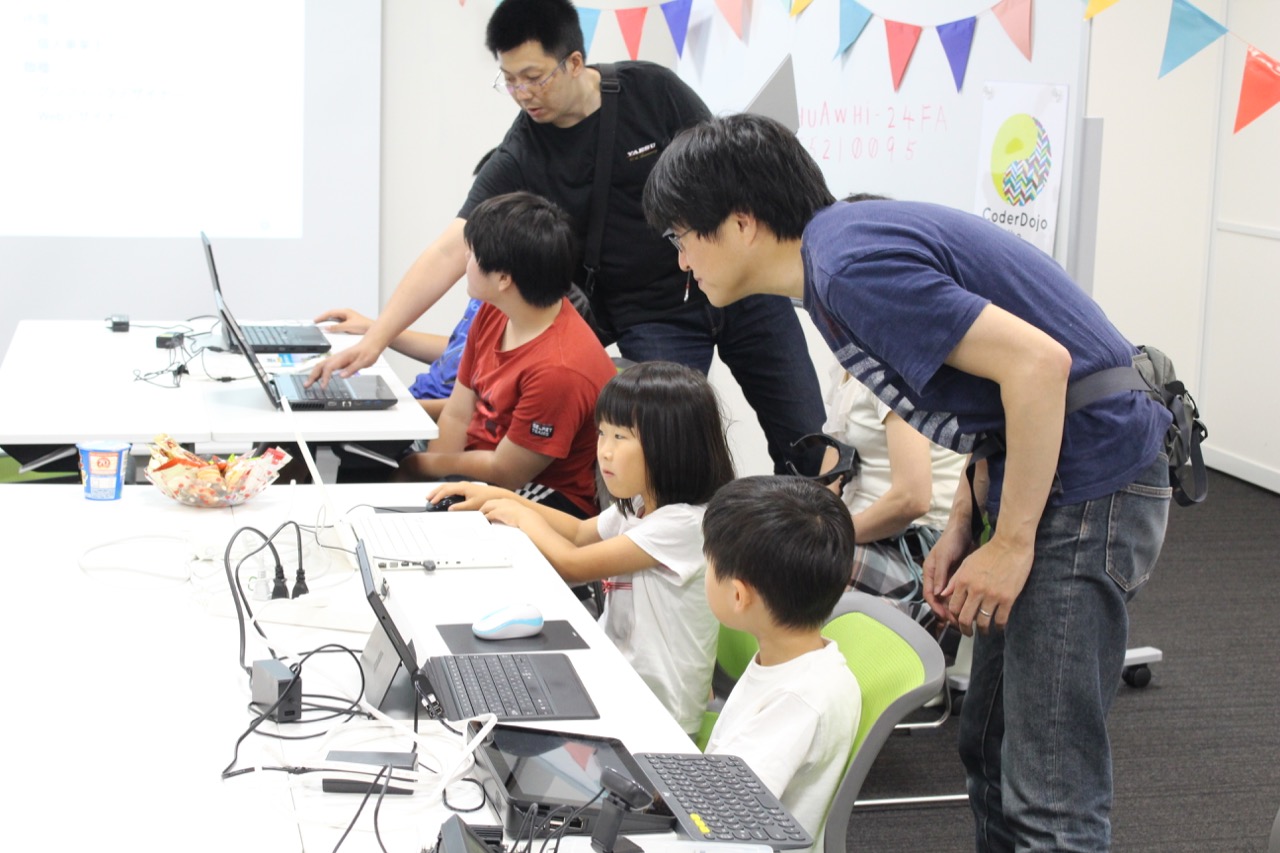 第5回CoderDojo Ube（宇部市のプログラミング道場）大人も子供といっしょに学びます