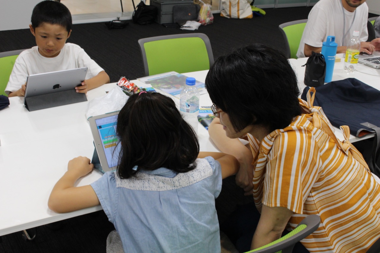 第5回CoderDojo Ube（宇部市のプログラミング道場）お父さんお母さんが最も身近なメンターです